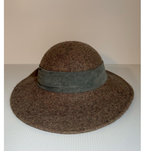 Vintage Whittall & Javits Wool Hat Beige Timeless Classic Fedora Timeless Elegan